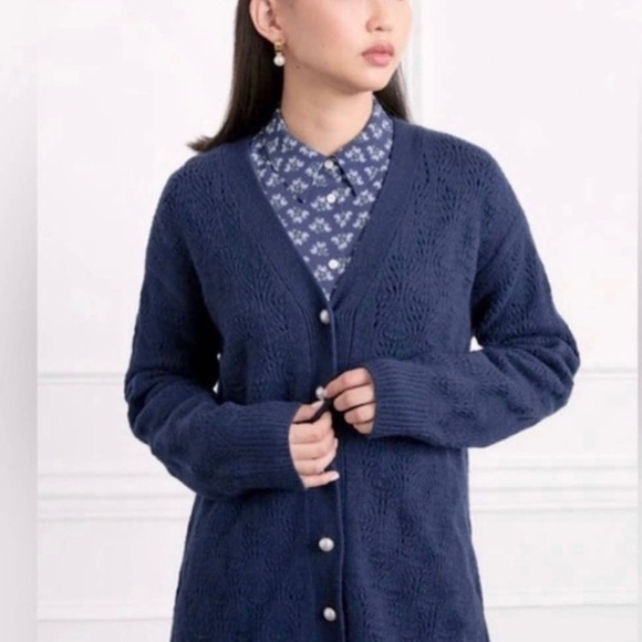 Hill House the Simple Cardigan Sweater - Picture 2 of 8